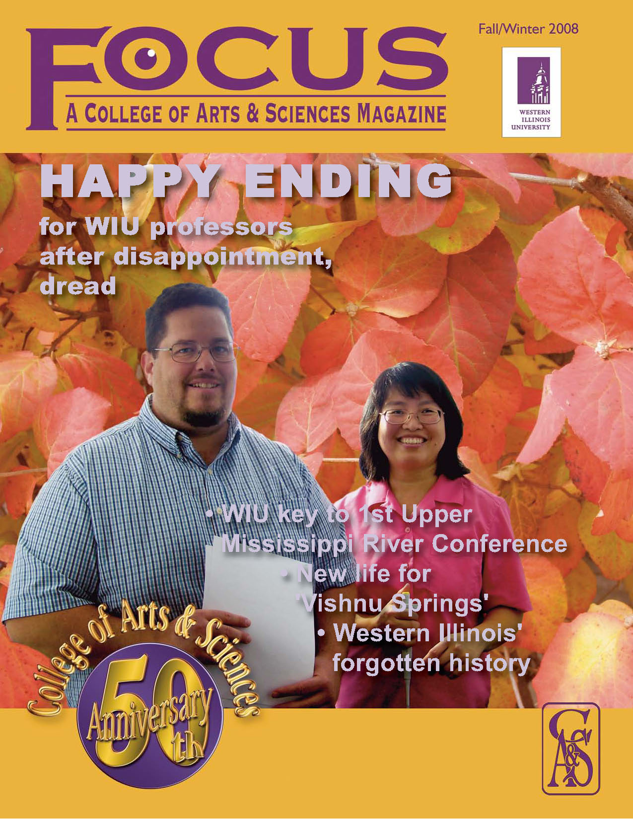 Cover of FOCUS Magazine Fall 2008